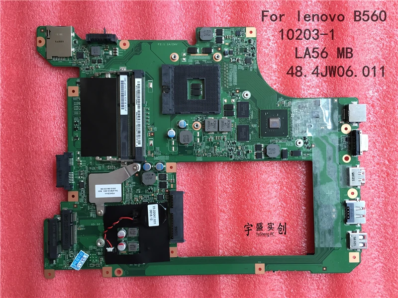 Бесплатная доставка новинка материнская плата 48.4JW06.011 для ноутбука Lenovo B560 (для