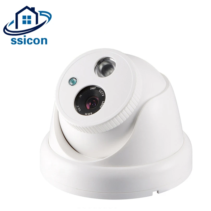 

SSICON 1.3MP 2.0MP Dome Camera Mini IP CCTV Camera 3.6mm Lens Plastic Housing Security Surveillance IP Camera Onvif