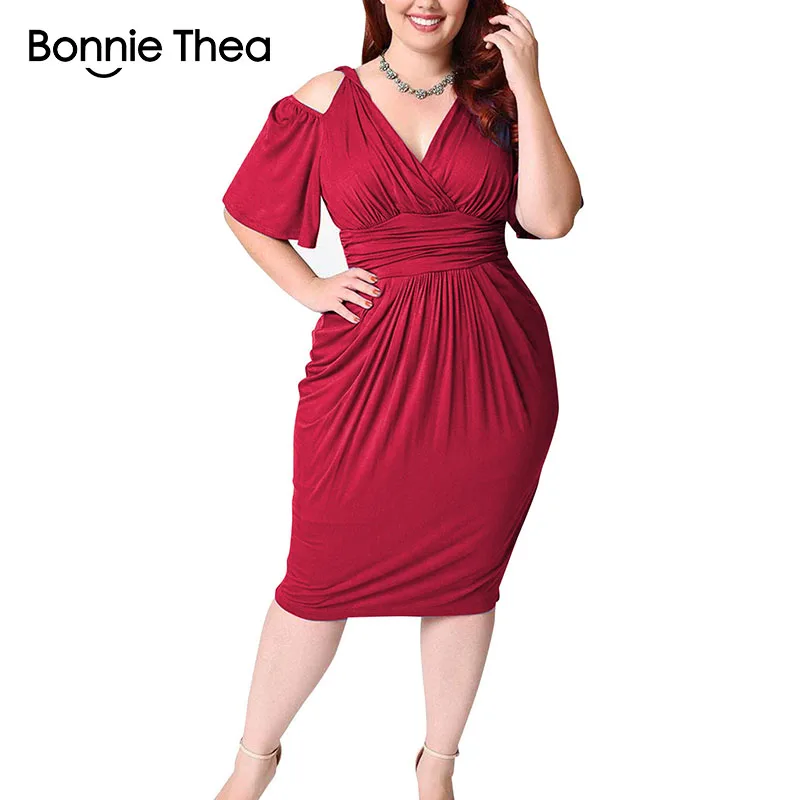

women black/white/red plus size summer dress Elegant M-5XL large size bodycon Sexy midi dress party Big Size dresses vestidos
