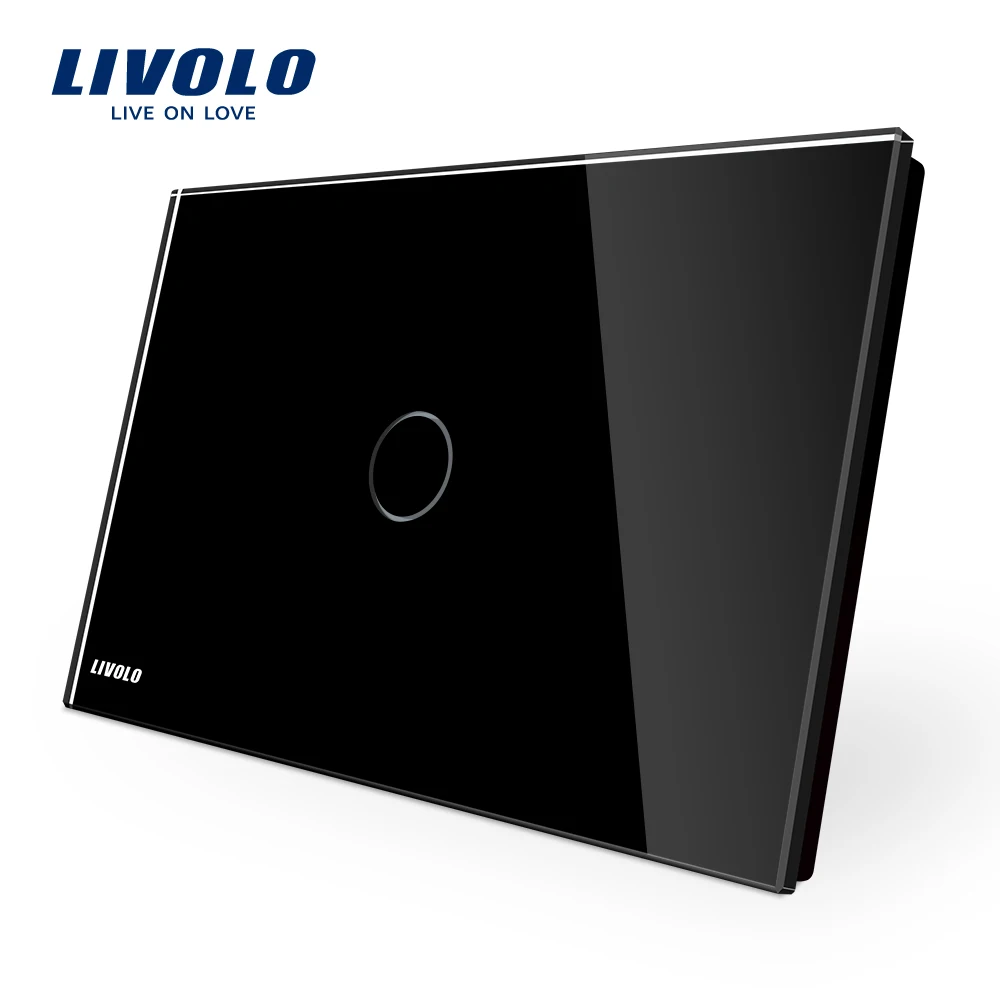 livolo touch switch black crystal glass panel au us livolo light switch usa