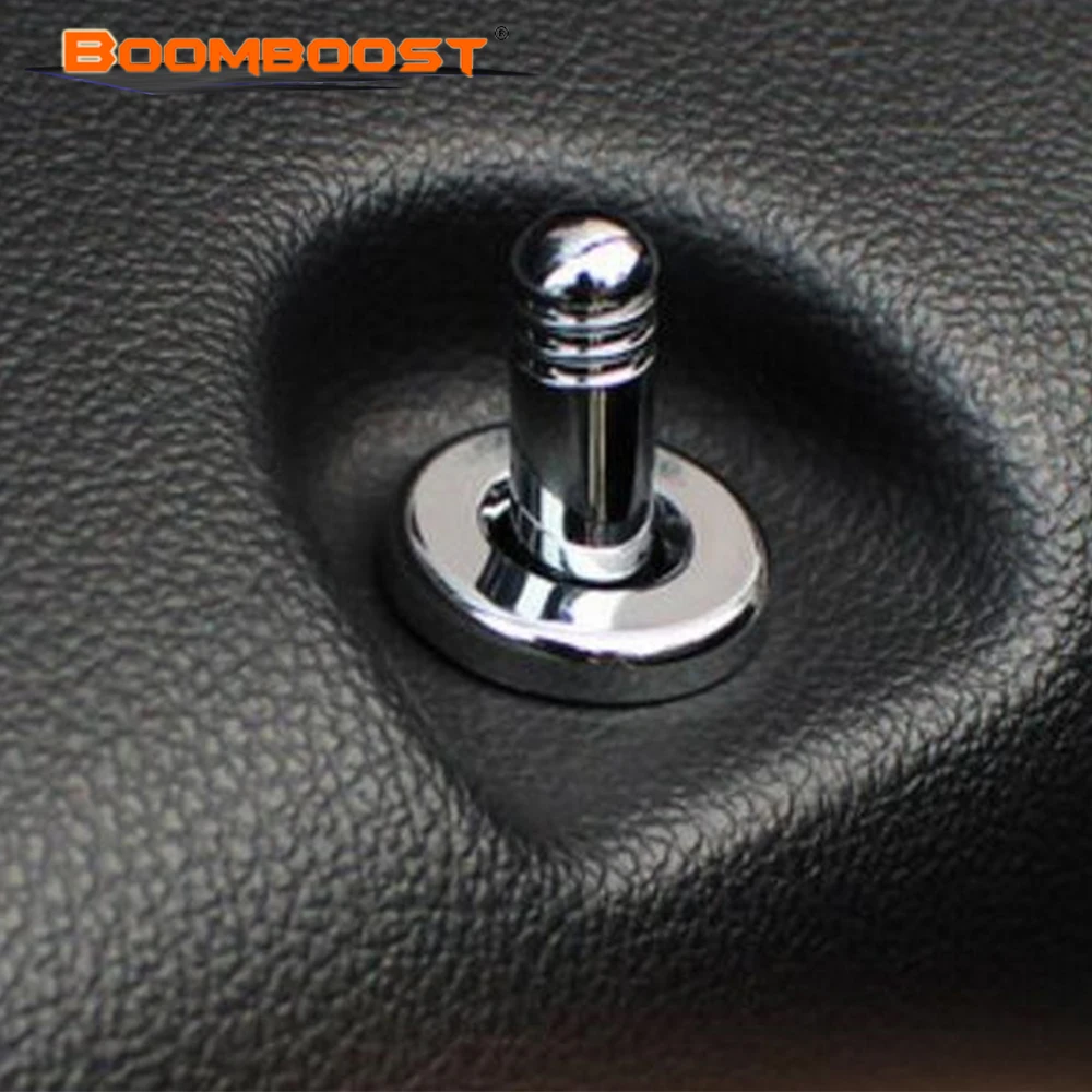 ABS Chrome trim Door lock ring cover 4pcsset For Jeep Liberty Compass Grand Cherokee Dodge