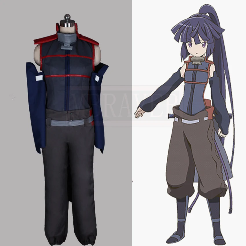 

Косплей-костюм аниме Log Horizon Akatsuki на заказ, бесплатная доставка