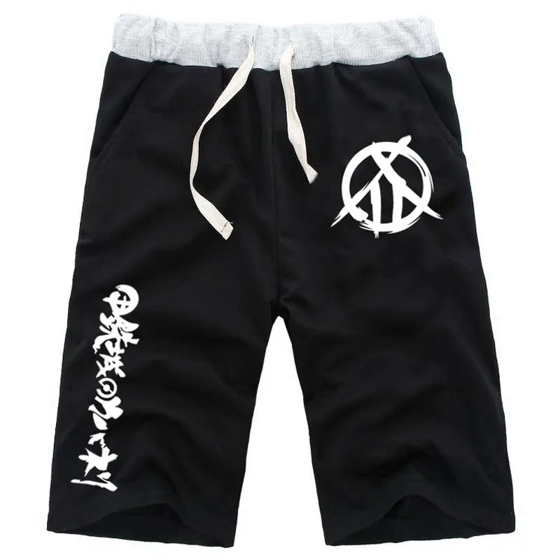 Аниме Kabaneri из железной формации прямые шорты по колено хлопковые повседневные короткие штаны для фитнеса спортивные брюки с карманами брюки