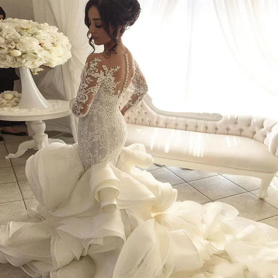 gorgeous mermaid wedding dresses