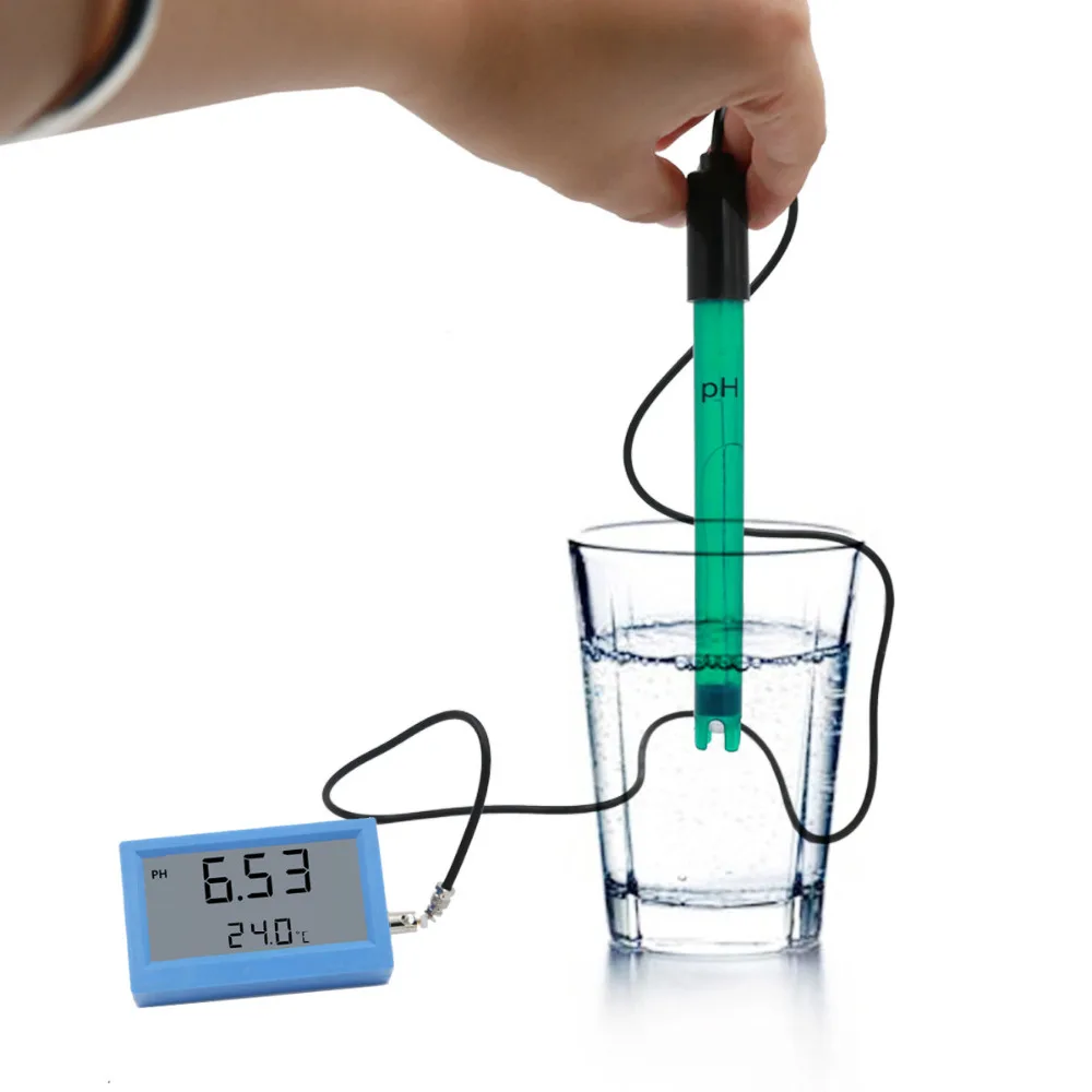 

Digital Online ph and Temperature Monitor tester PH-055 LCD display Water Quality Acidity Online pH Monitor meter tester 30% off