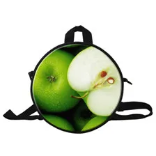 9 New fashion children animal printing backpack cool crazy horse school backpacks for boys kid Multi-function child round bagpack