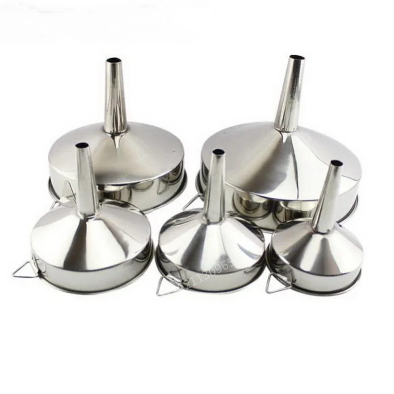 Buy SUS304 stainless steel funnel refueling steel leak