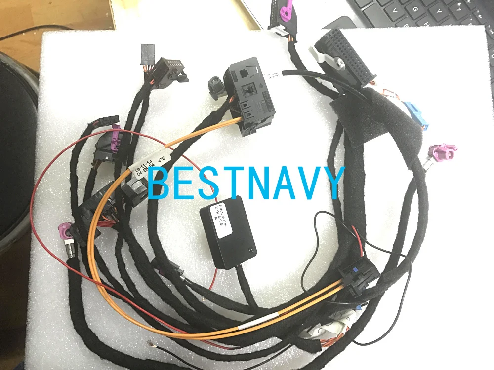 

BMW Wirings harness with CAS Emulator tester for BMW CCC CIC NBT EVO navigation systems power on bench all in one