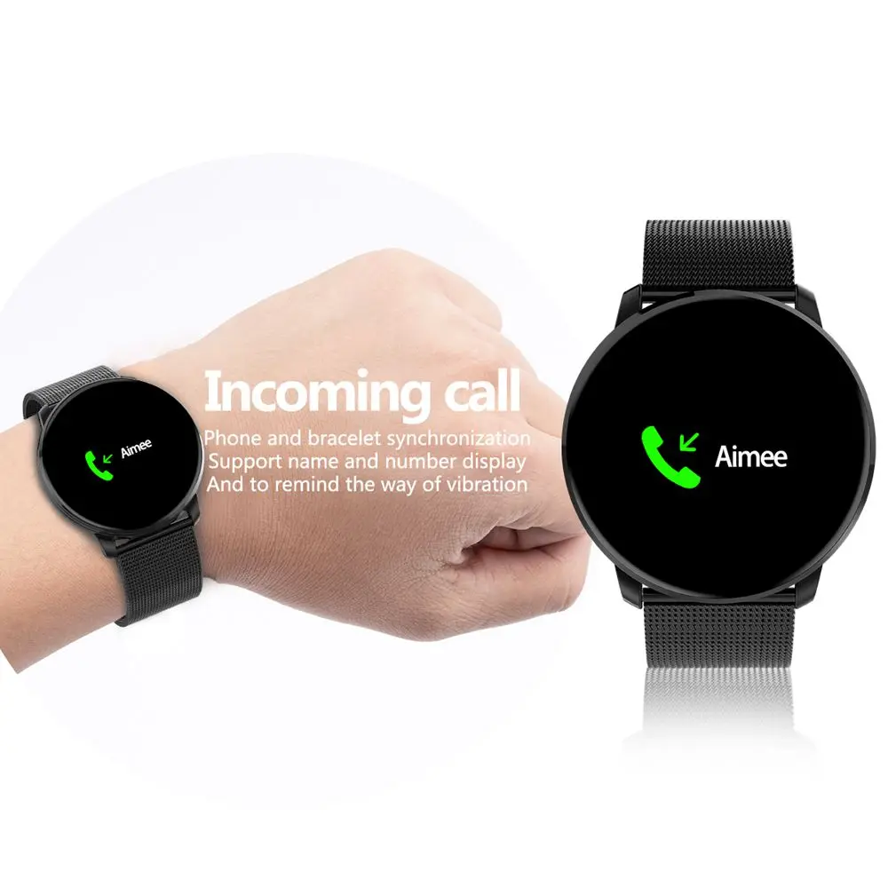 0 96 &quotФитнес трекер Для женщин Смарт часы мужчин M9 Smartwatch Водонепроницаемый
