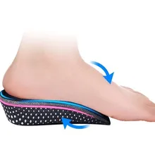 Стельки для увеличения роста EPHER, вставки для подъема пятки, увеличивающие рост, стельки из пены с эффектом памяти