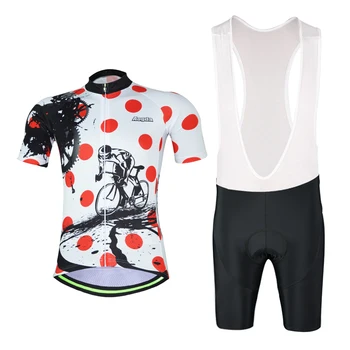 

Aogda New Men Summer Cycling Jersey Set MTB Cycling Clothing cycling sets Bike uniform Brathable Quick Dry