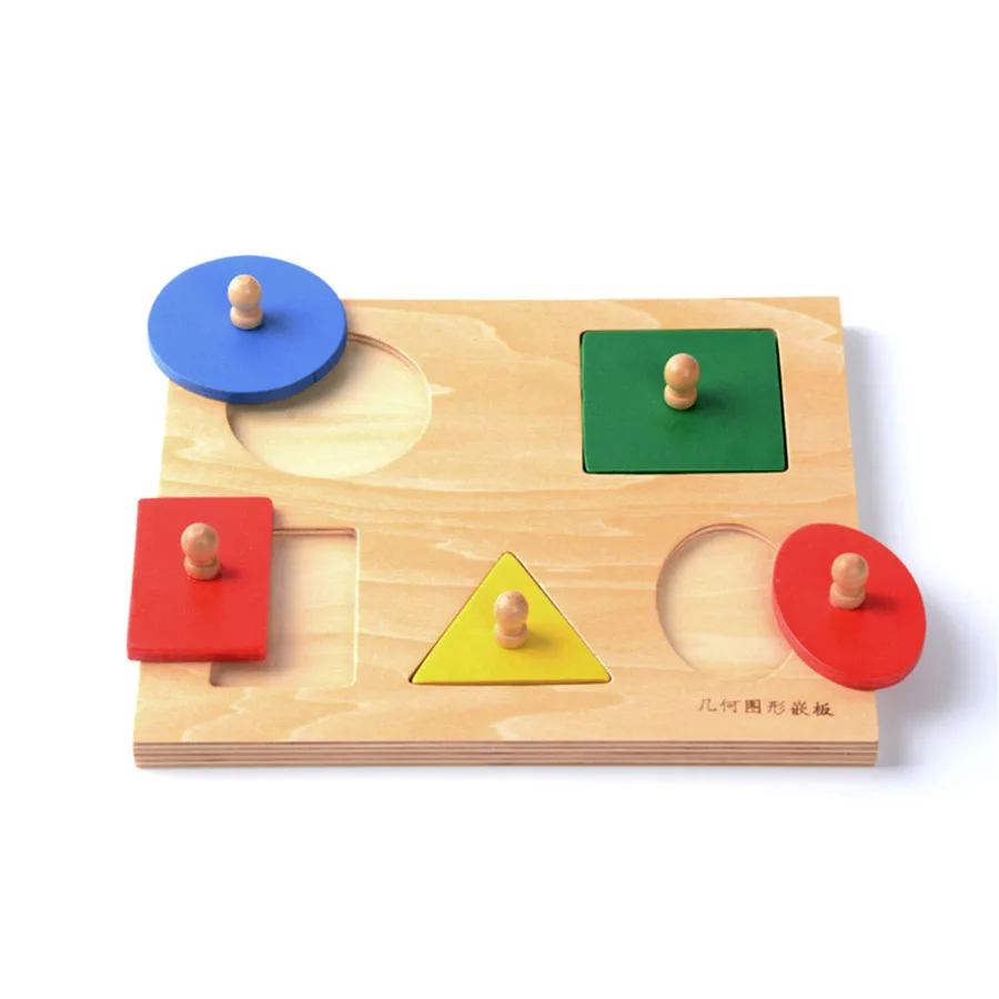 Baby Toy Montessori Shapes Sorting Puzzle Geometry Board Early Childhood Education Preschool Kids Toys Brinquedos Juguetes