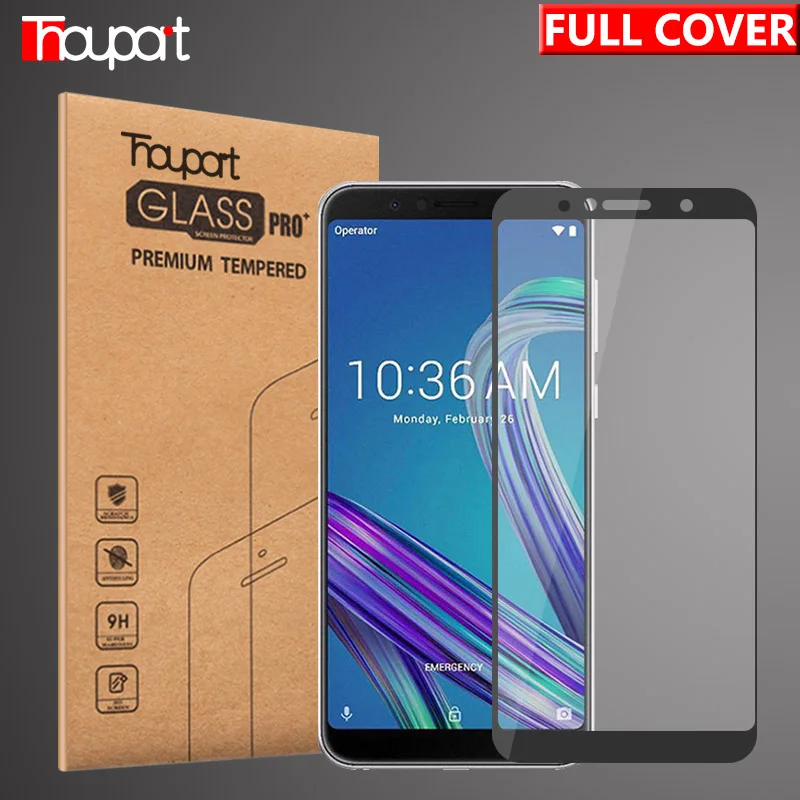 

Thouport Tempered Glass For Asus Zenfone Max Pro ( M1 ) ZB601KL / ZB602KL Screen Protector Glass Film Full Protective Film