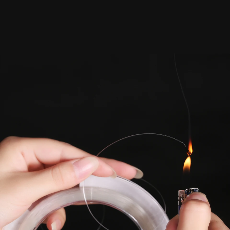 Super Strong 50m 100m 100% Fluorocarbon Fishing Line Leader line for Braid Fishing Line Saltwater Fly Fishing Line Monofilament - Image 5