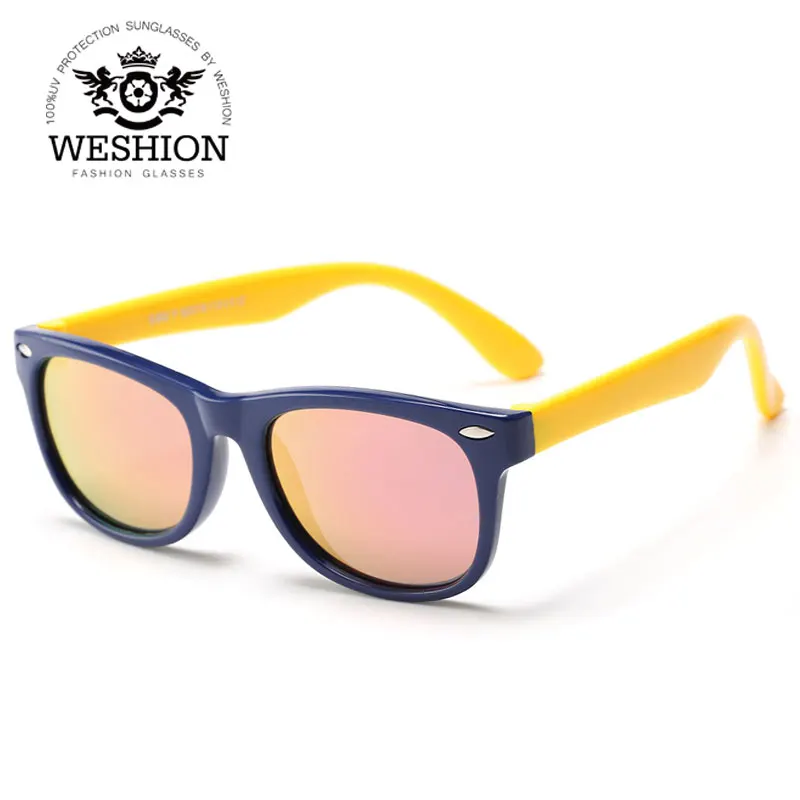 Квадратные очки Детские поляризованные Детские Винтаж для девочек и мальчиков детские солнцезащитный крем Роскошные Брендовая Дизайнерская обувь очки UV400 Ninos Óculos
