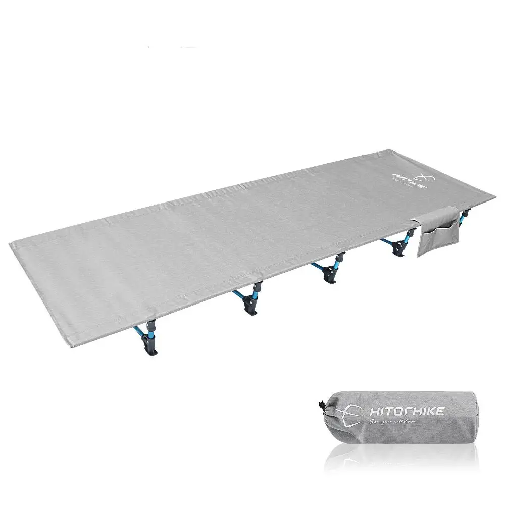  HobbyLane Outdoor Foldable Single Bed Portable Bed for Outdoor Travel Base Camp Hiking Mountaineeri