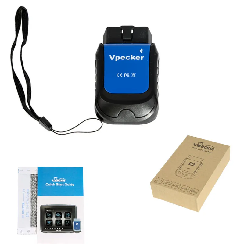 

Full System OBDII Scan Tool for Android VPECKER E4 Easydiag Bluetooth Support Powerful diagnostic functions Auto Test Tool