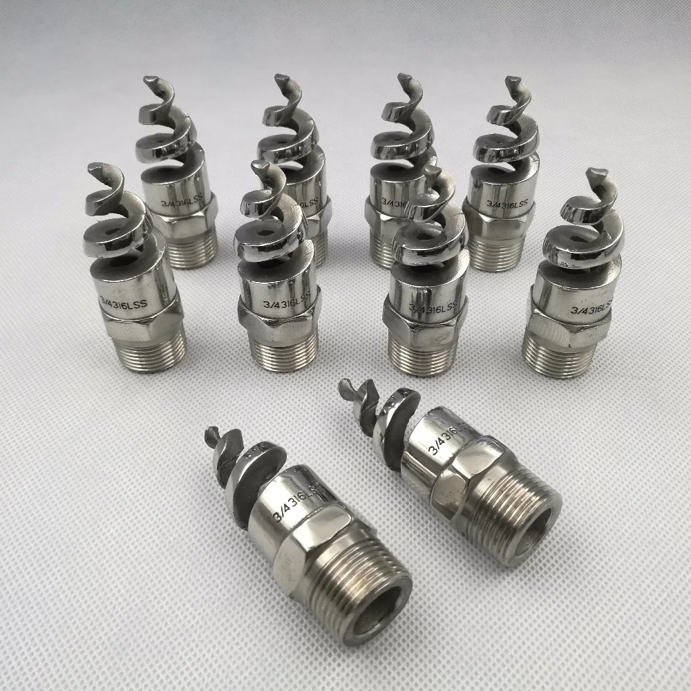 30pcs1",Spiral Nozzle,water spiral spray nozzle,spiral tank cleaning
