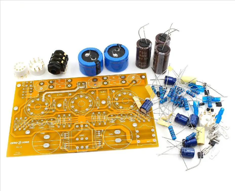 

TU-2 Modified WCF 6N2+6N6 / 6922 Tube Amplifier Kit Without Tubes + ALPS Potentiometer Free ship