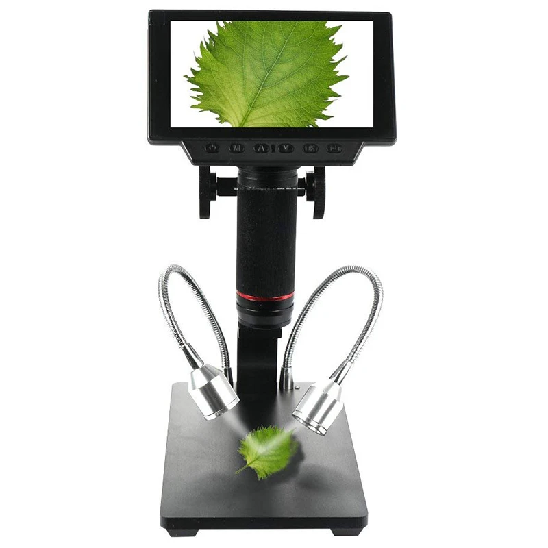 

Eu Plug 5 Inch Screen 1080P Digital Microscope Hdmi Microscope For Circuit Board Repair Soldering Tool Adsm302