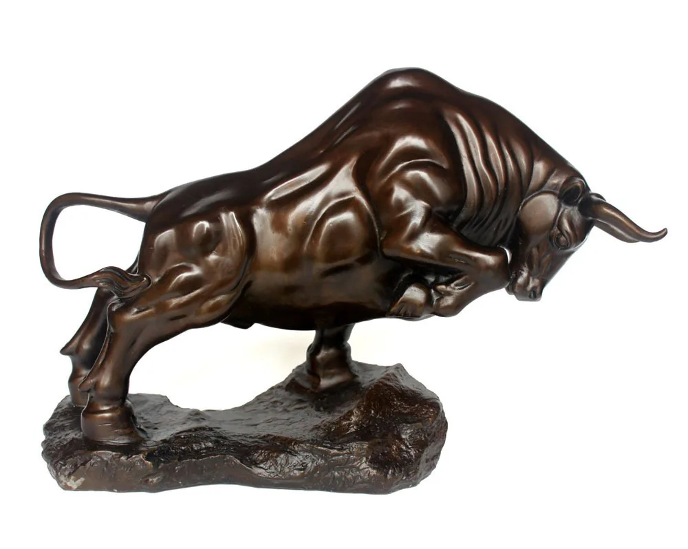 

Home Decoration Copper Bull Money Drawing Room Decoration Cow Ornament Copper Crafts Gifts Free Shipping