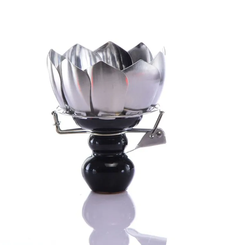 

Stainless Windproof Kaloud Hookah Arab Lotus Shisha Charcoal Holder Charcoal Burner Narghile Chicha Accessories