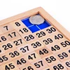 Montessori Materials Educational Wooden Toys 1-100 Digit Cognitive Math Toy Teaching Logarithm Version Kid Early Learning Gift 2