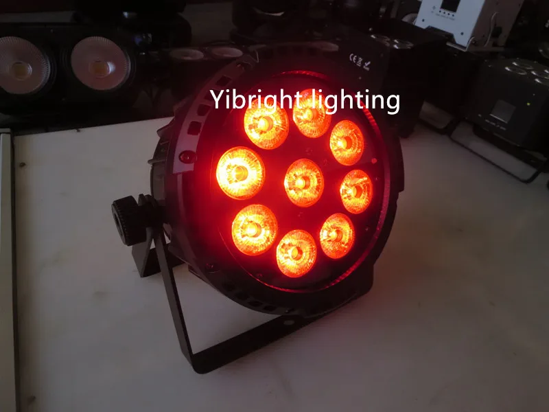 NEW 9*18W RGBWA UV 6IN1 LED wirelesswireless dmx battery powered waterproof par with IR remote control and wifi outdoors led | Освещение