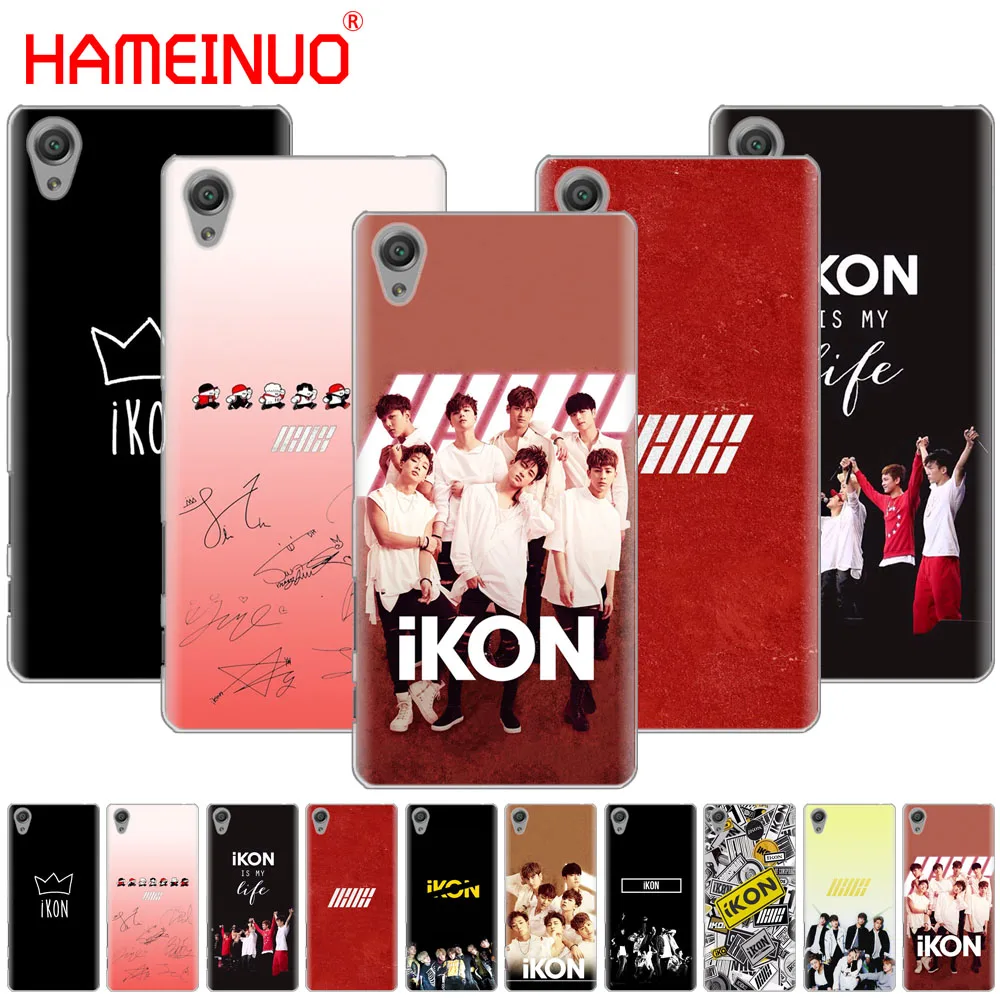 

HAMEINUO IKON Kpop Cover phone Case for sony xperia C6 XA1 XA2 XA ULTRA X XP L1 L2 X XZ1 compact XR/XZ PREMIUM