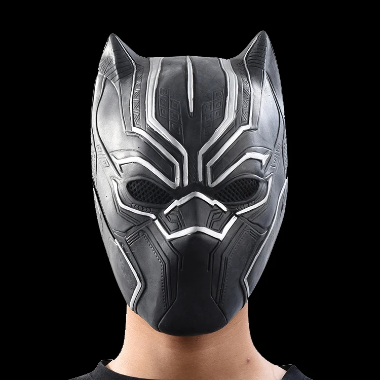 Black Panther Masks Movie Roles Cosplay Costume Adults Halloween Mask
