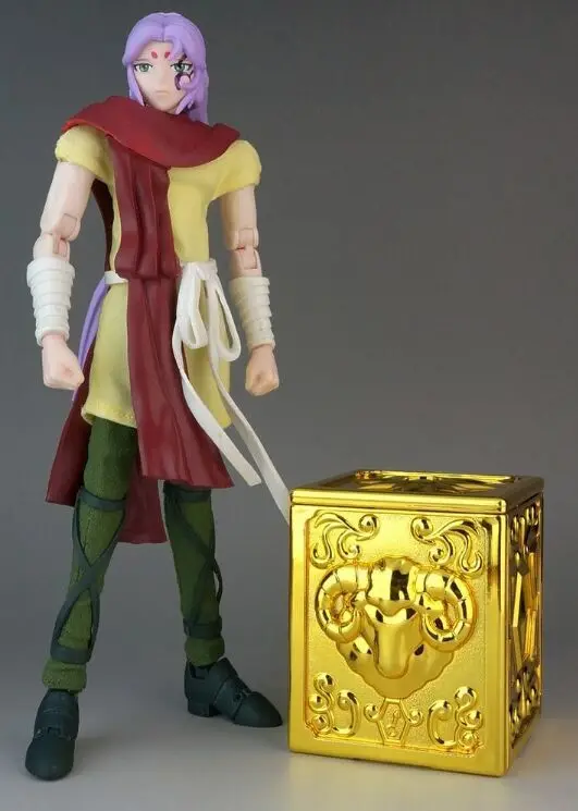 

DUO modello SOG Aries Mu action figure di saint seiya giocattolo abbigliamento casual e Pandora box