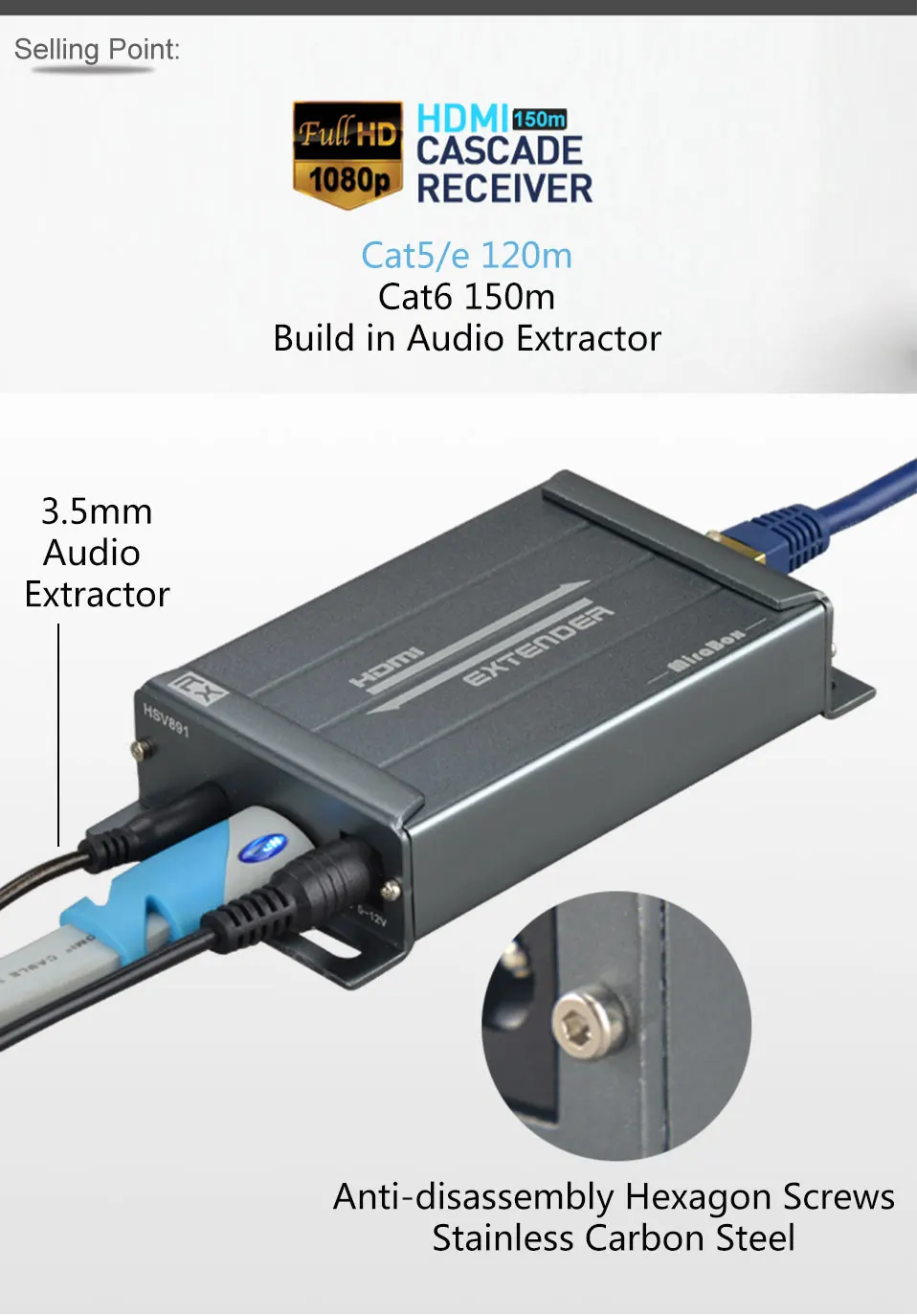 HDMI EXTENDER HSV891_03