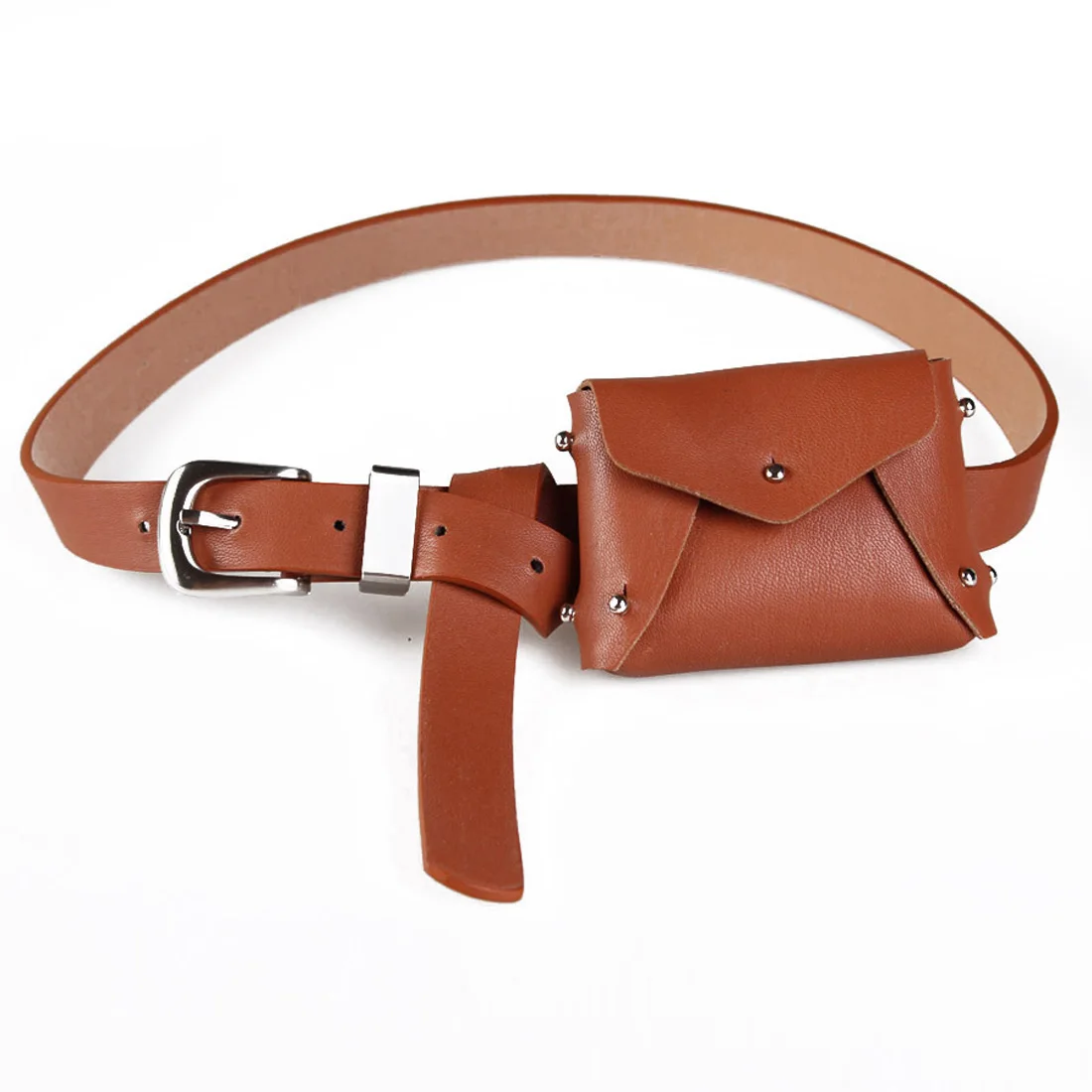 2018 Fashion Bag Belt Women Mini Waist Bag Coin Leather Belt Bag Women