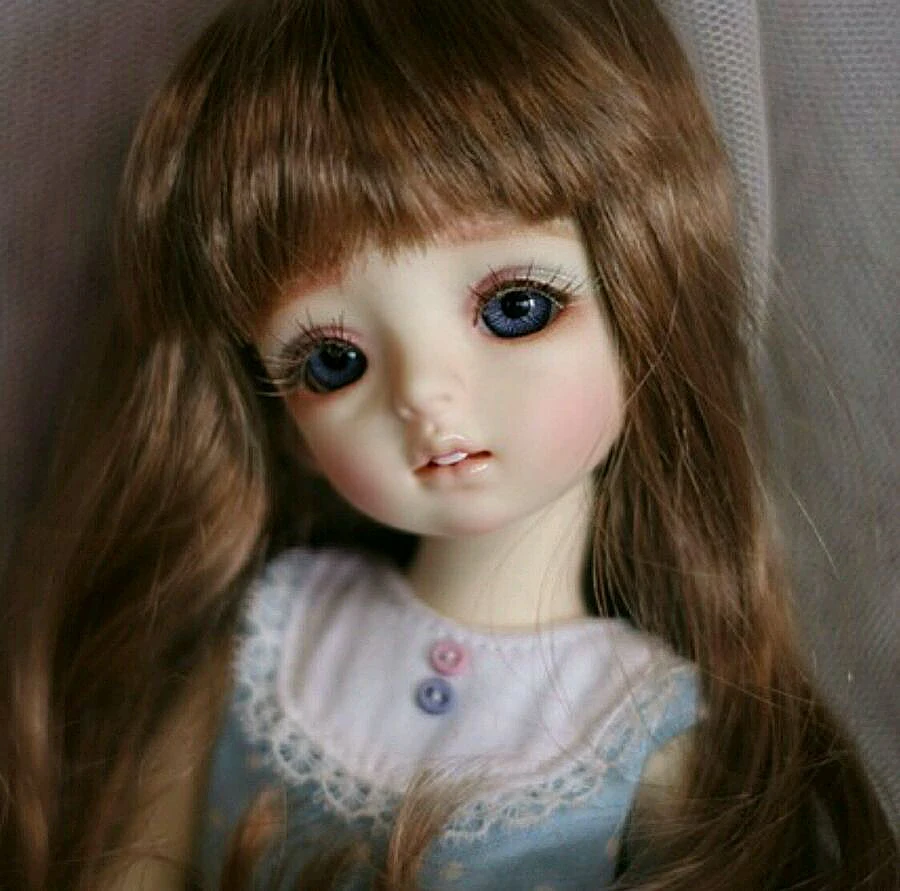 1/6 BJD куклы BJD/SD модные прекрасная модель полимерный соединитель куклы для маленьких девочек подарок на день рождения случайных глаза