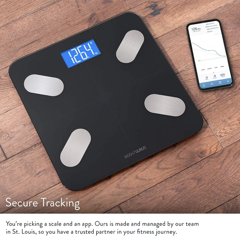 Закаленные стеклянные весы для ванной с Bluetooth цифровой шкалой жира тела от, монитор композиции тела и умные весы для ванной комнаты D30