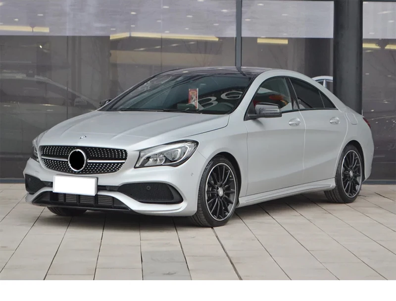 W117 задний бампер диффузор и выхлопных газов для Mercedes CLA класс CLA180 CLA200 CLA250 CLA45 AMG посылка спорт издание