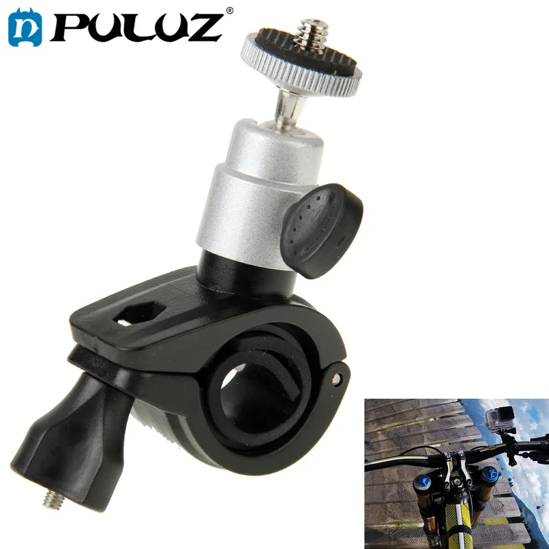 

PULUZ Bicycle Motorcycle Holder Handlebar Mount Camera Stand Mount Bracket Holder for GoPro