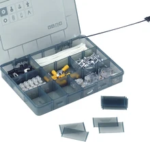 18 балок Мультифункциональный ящик для инструментов портативные детали ящик для хранения инструмент Отвертка гайки наборы ремонт инструмент Органайзер контейнер