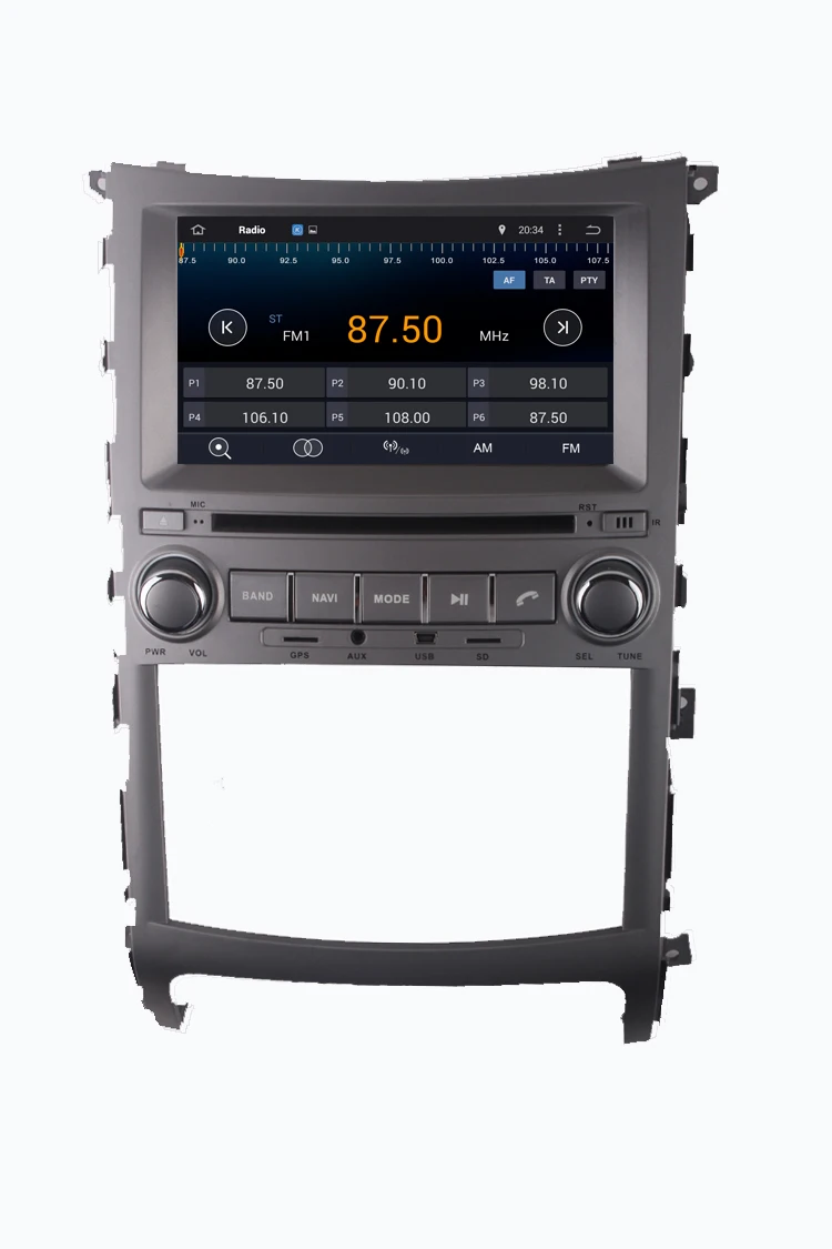 Top PX6 6CORE RAM 4g octa core android 9.0 car dvd player for HYUNDAI VERACRUZ IX55 2006-2013 with gps navigation wifi audio stereo 10