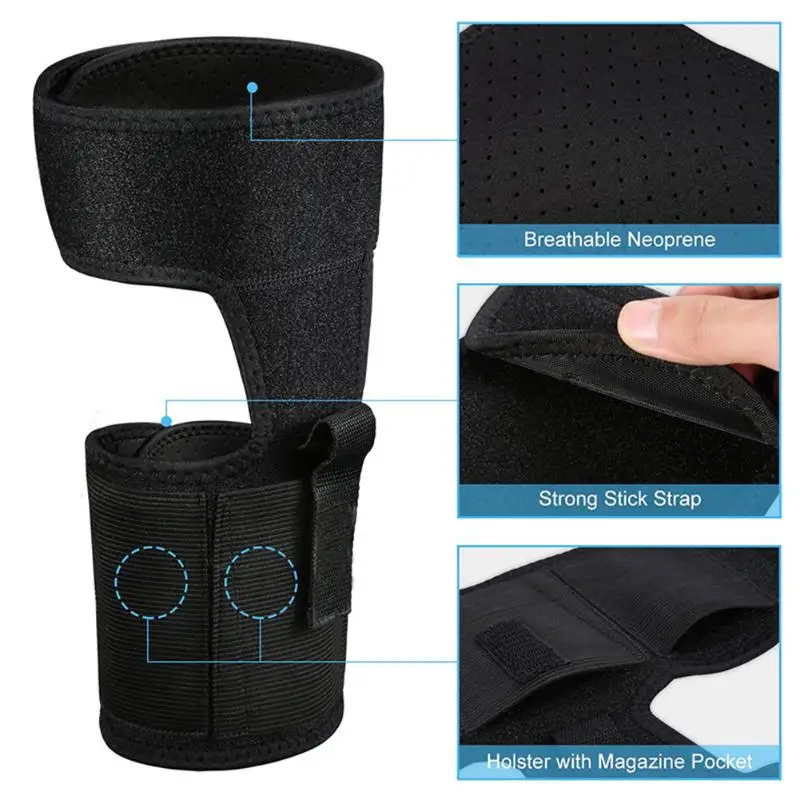 

18inch Tactical Legs Holster Multifunctional Diving Material Shooting Hunting Legs Holster Universal Gun Holder Leg Strap