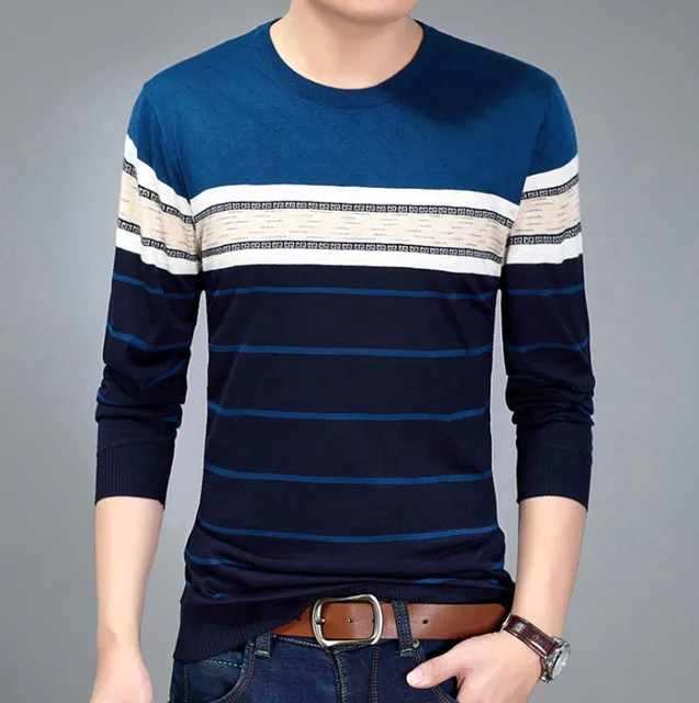 Sweater Men Autumn Winter Slim Fit Pullovers Men Pull Homme social cotton thin men’s pullover knitted sweater men masculino