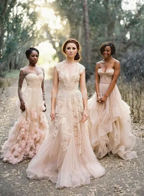 Blush Wedding Dresses