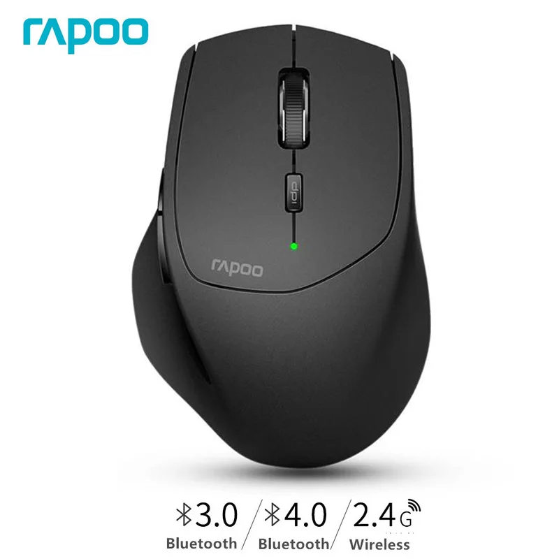 Беспроводная мышь Rapoo MT550 с несколькими режимами переключение между Bluetooth 3 0/4 0 и 2