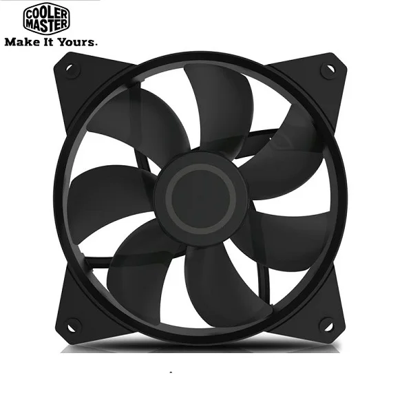 Cooler Master R4-C1DS-12FR-R1 MF120L 12 см светодиодный бесшумный демпфирующий Чехол-вентилятор для кулера для процессора водяное охлаждение 120 мм сменный вентилятор - Цвет лезвия: No light