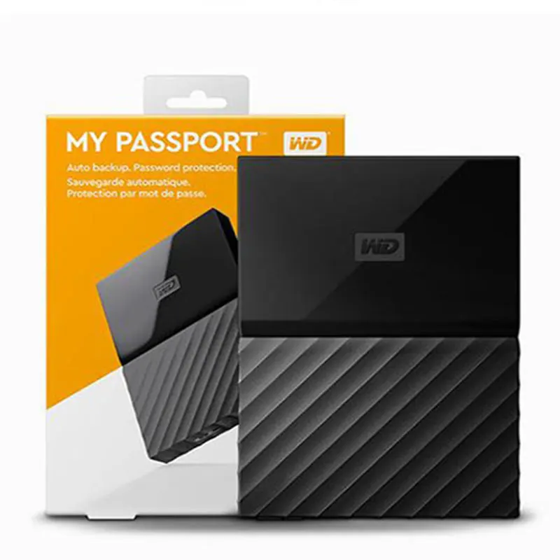 WD External Hard Drive Portable Hard Disk 1TB 2TB 4TB HDD 2.5 External HD 1 TB 2 TB 4 TB USB3.0 Hard Disk for Laptop/Computer/TV