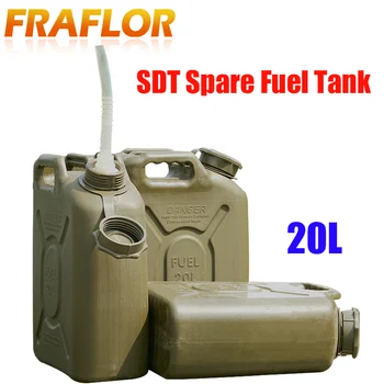 

Thickened 20L Oil Can Engineering Plastic Spare Fuel Tank Jerrycan Anti-Static Diesel Barrel Explosion-proof Gasoline Jerry Can