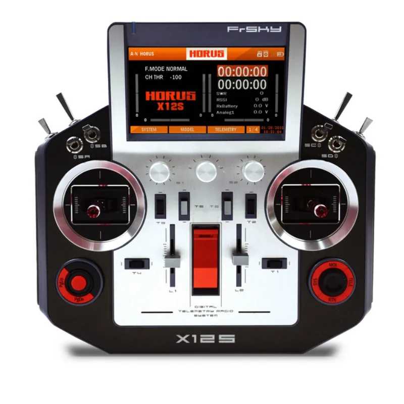

FrSky Taranis Horus X12S 16CH 2.4G ACCST Transmitter 6-axis Sensors Built-in GPS Telemetry Compitible FR-TX OPEN-TX
