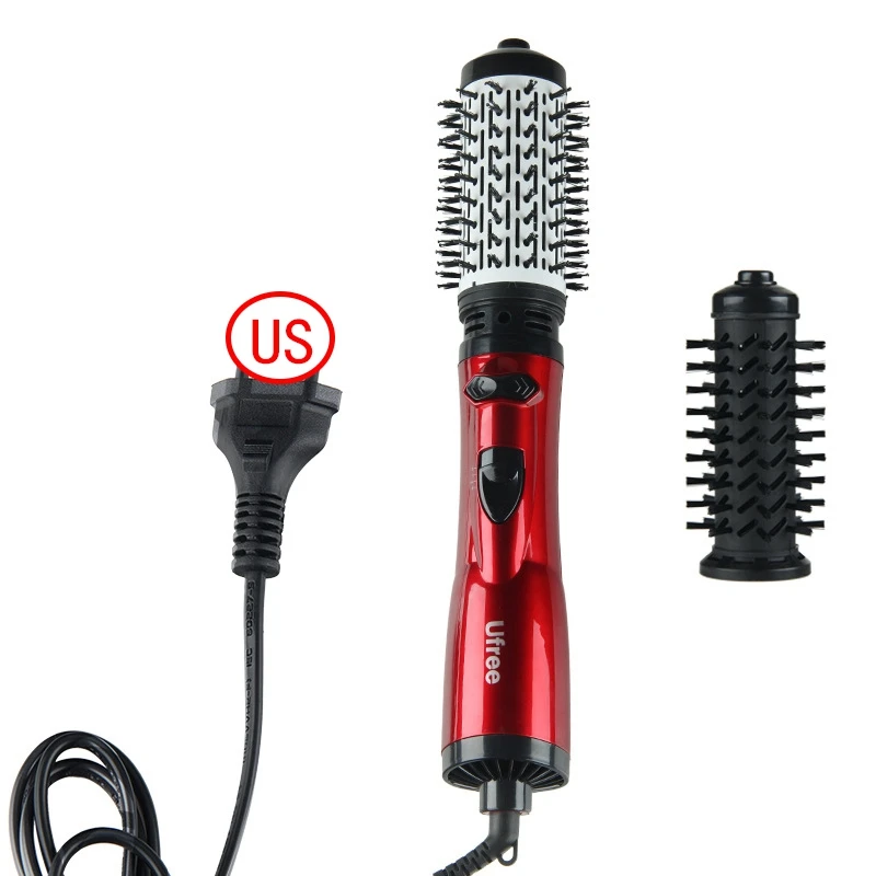 

Ufree Hot Curly Hair Stick 2 In 1 Hot Curly Hair Comb Step Hair Dryer Brush Volumizer Ion Blow Dryer Brush Hot Air Brush Curle