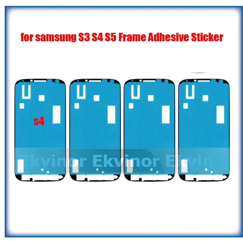 50 шт. двухсторонняя клейкая лента для Samsung Galaxy S3 I9300 S4 I9500 S5 G900F G900|Наклейки