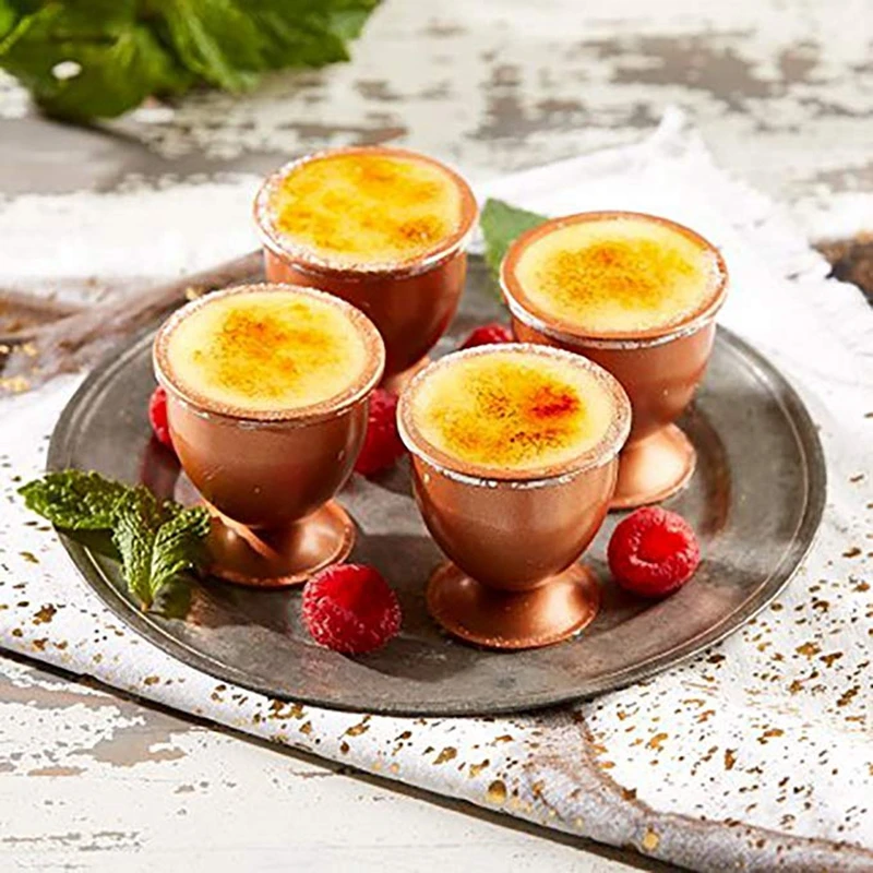 4 шт. медные яйца XL яичная плита Poacher Cook Poach Pods Кухня Микроволновая печь оболочка